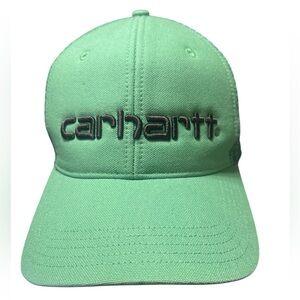 Carhartt  Logo Baseball Summer mesh back summer Cap Hat Seafoam Green One Size